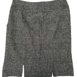 Jones New York | Plaid Skirt | Black and White